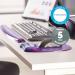 Fellowes 91437 Crystal Gel Keyboard Wrist Rest 21990J