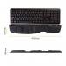 Fellowes 9182801 Fabrik Keyboard Palm Support 22016J
