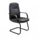 Canasta Leather-Look Visitor Chair 22777J