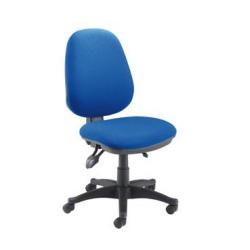 Cheap Stationery Supply of High Back Operator Chair Blue Office Statationery
