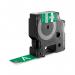 Dymo 1805420 19mm White on Green 23304J