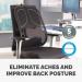 Fellowes 8029901 Mesh Back Support 23868J