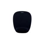 Kensington 62384 Foam Mousepad with Wrist Rest Black 24174J