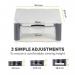Fellowes 91713 Monitor Riser Plus 24704J