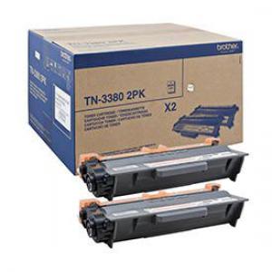 Brother TN3380 High Yield Toner Twin Pack 25901J