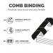 Fellowes Starlet 2plus Comb Binder 26127J