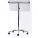 Bi-Office 700 x 1000mm Magnetic Glass Mobile Easel 26739J