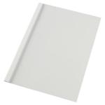 GBC IB370021 A4 Clear White Gloss Thermal Binding Cover 3mm Pack of 100 27046J