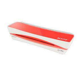 Leitz iLAM Home A4 Laminator Red 27139J