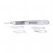 Swordfish Scalpel No.3 metal with 4 Blades Blister 27183J