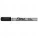 Sharpie S0945720 Metal Barrel Small Bullet Black Box of 12 27253J