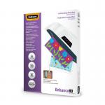 Fellowes 53023 A3 80Mic Adhesive Backed Pouch 100pk 27411J
