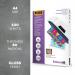 Fellowes 53022 A4 80Mic Adhesive Backed Pouch 100pk 27412J