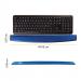 Fellowes 9178401 Memory Foam Keyboard Rest Blue 27413J