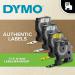 Dymo 1978366 D1 Durable 12mm x 3M Tape White on Red 27493J