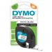 Dymo 91221 12mm x 4m Black On White Plastic Tape 27714J