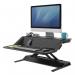 Fellowes 0007901 Lotus Sit Stand Workstation - Black 27877J