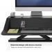 Fellowes 0007901 Lotus Sit Stand Workstation - Black 27877J