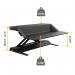 Fellowes 0007901 Lotus Sit Stand Workstation - Black 27877J