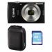 Canon IXUS 185 Digital Camera 8GB Bundle Black 27958J