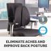 Fellowes 8026401 Back Angel Back Support 28026J