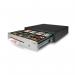 Safescan HD-4141S Heavy Duty Cash Drawer with 8 Coin and 4 Note Trays 28064J