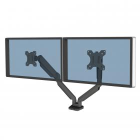 Fellowes 8042501 Platinum Series Dual Horizontal Monitor Arm 28260J