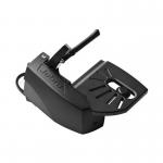 The Jabra Headset Accessories Jabra GN1000 Handset Lifter 28539J is a compact device that attaches to your desk phone and allows you to answer calls remotely. The sleek design features a black and silver color scheme with a small button on top. It is perfect for those who need hands-free phone operation.