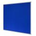 Bi-Office Earth-It Blue Felt Noticeboard Aluminium Frame 1200x900 28574J
