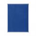 Bi-Office Earth-It Blue Felt Noticeboard Aluminium Frame 1200x900 28574J
