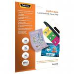Fellowes 5602101 Admire A4 80Mic Stylish Matt Pouch 25pk 28822J