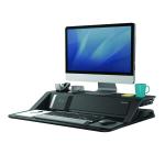 Fellowes 8081001 Lotus DX Sit-Stand Workstation - Black 28827J