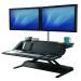 Fellowes 8081001 Lotus DX Sit-Stand Workstation - Black 28827J