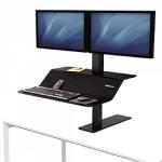 Fellowes 8082001 Lotus VE Sit-Stand Workstation - Dual