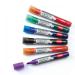 Nobo 1901419 Liquid Ink Drywipe Markers Pack of 6 29047J