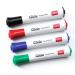 Nobo 1902077 Glide Drywipe Markers Pack of 4 Fine Tip 29052J