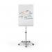 Nobo 1903949 Diamond Glass Mobile Magnetic Flipchart Easel 29113J