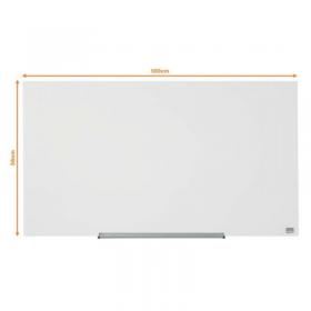 Nobo 1905176 Impression Pro Glass Magnetic Whiteboard 1000x560mm 29132J