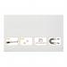 Nobo 1905193 Impression Pro Glass Magnetic Whiteboard 1900x1000mm 29136J