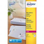 Avery L7651-25 Mini Address Labels 25 sheets - 65 Labels per Sheet 29158J