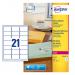 Avery L7560-25 Address Labels 25 sheets - 21 Labels per Sheet 29161J