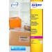Avery L7565-25 Parcel Labels 25 sheets - 8 Labels per Sheet 29162J