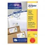 Avery L7166-100 Parcel Labels 100 sheets - 6 Labels per Sheet 29170J