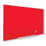 Nobo 1905186 Red Impression Pro Glass Magnetic Whiteboard 1900x1000mm 29189J