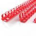 GBC 4028215 CombBind Binding Combs 10mm Red Pack of 100 29192J