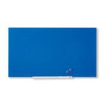 Nobo 1905189 Blue Impression Pro Glass Magnetic Whiteboard 1260x710mm 29203J