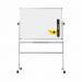 Bi-Office Mobile Lacquered Steel Revolving Board 1200 x 1200mm 29329J