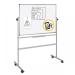 Bi-Office Mobile Enamel Revolving Board 1500 x 1000mm 29330J