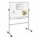 Bi-Office Mobile Enamel Revolving Board 1500 x 1000mm 29330J