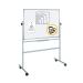 Bi-Office Mobile Lacquered Steel Revolving Gridded Board 1200 x 1200mm 29331J